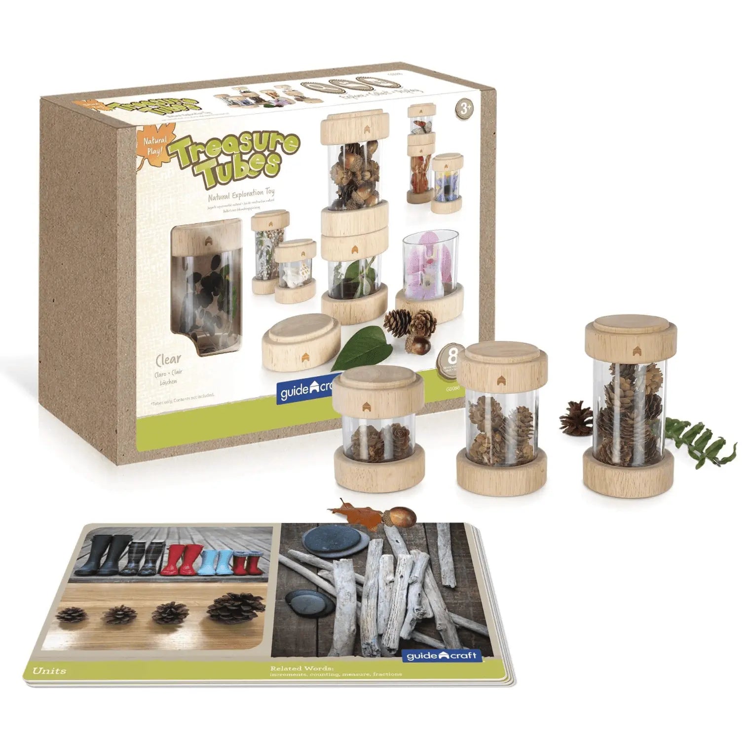 Guidecraft // Treasure Tubes - Clear Guidecraft