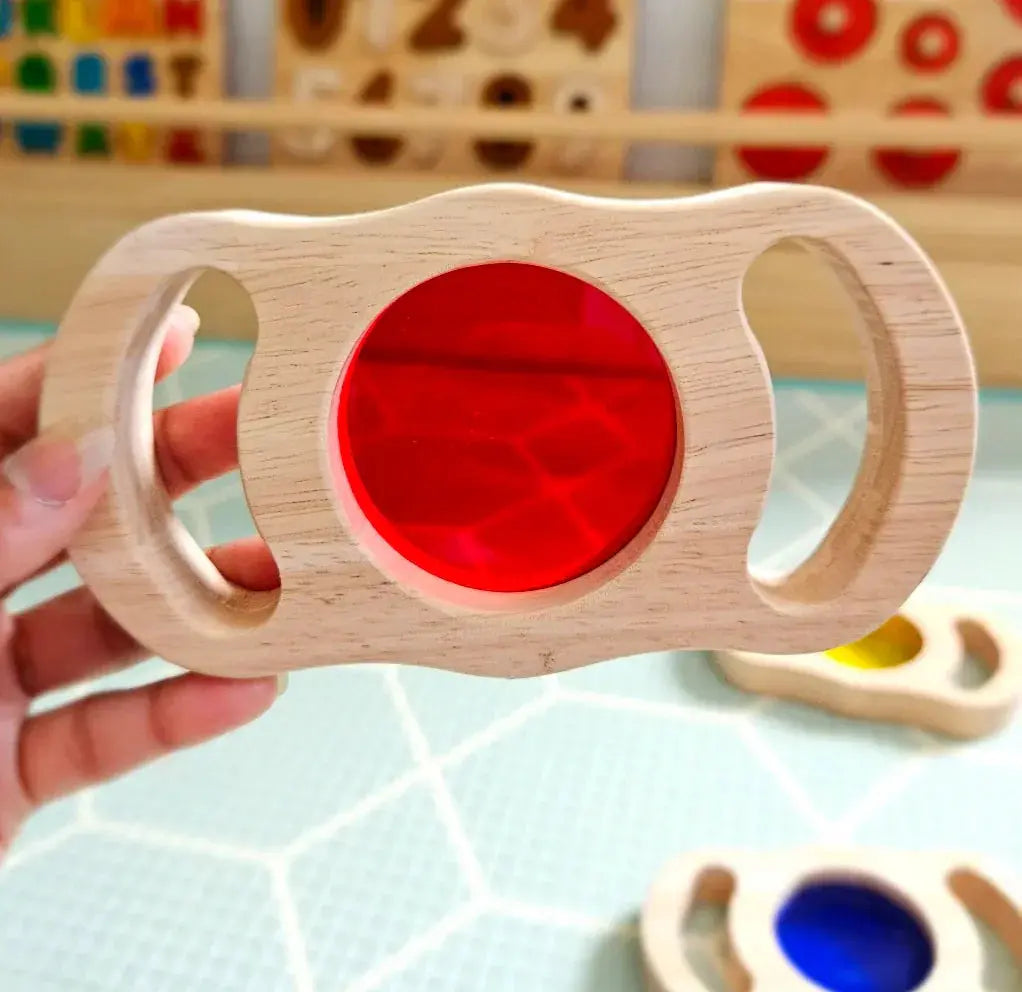 Qtoys // Coloured See Through Blocks QToys