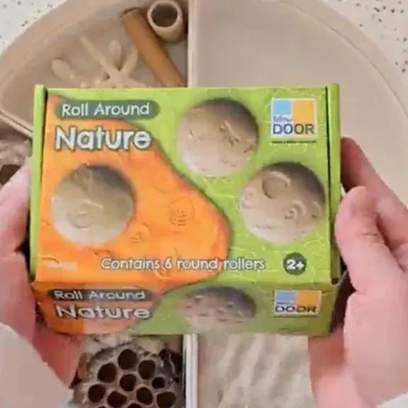 Yellow Door // Roll Around Sensory Stones - Nature Yellow Door