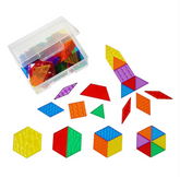 EDX // Translucent Sensory Pattern Blocks - 60pcs