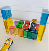 My Little Creator | Glitter Acrylic Building Platforms Set of 6 - Rectangle