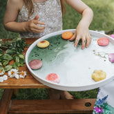 Yellow Door // Sensory Play Stones - Flower