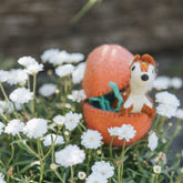 Tara Treasures // Felt Surprise Egg - Deer Inside