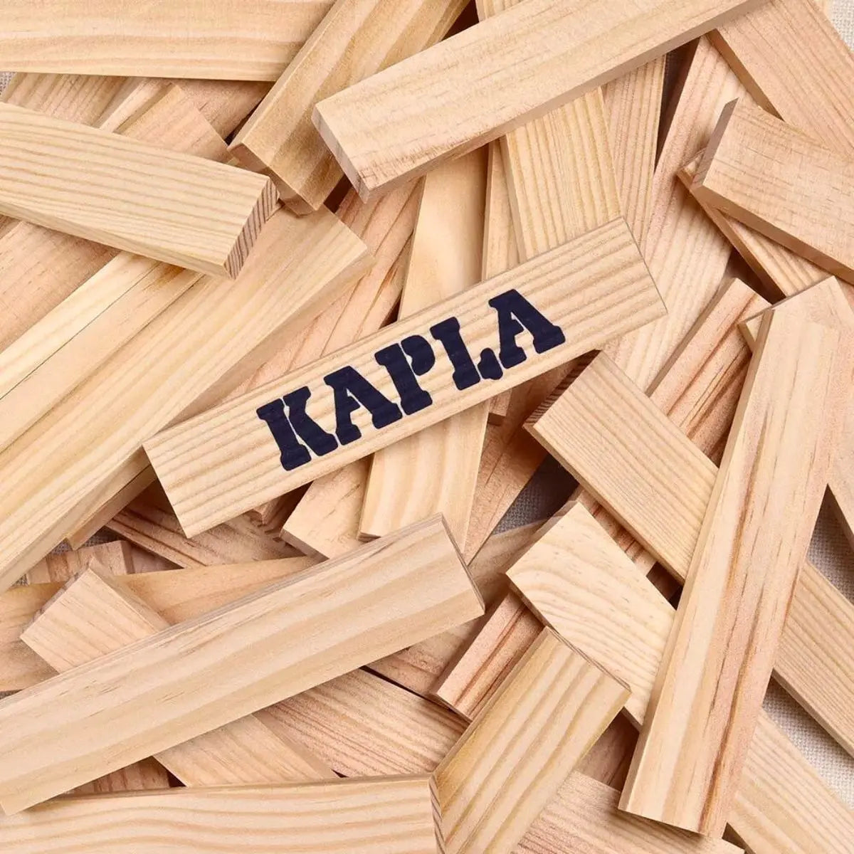 KAPLA Blocks Building Planks - 200 Natural Set - Box KAPLA