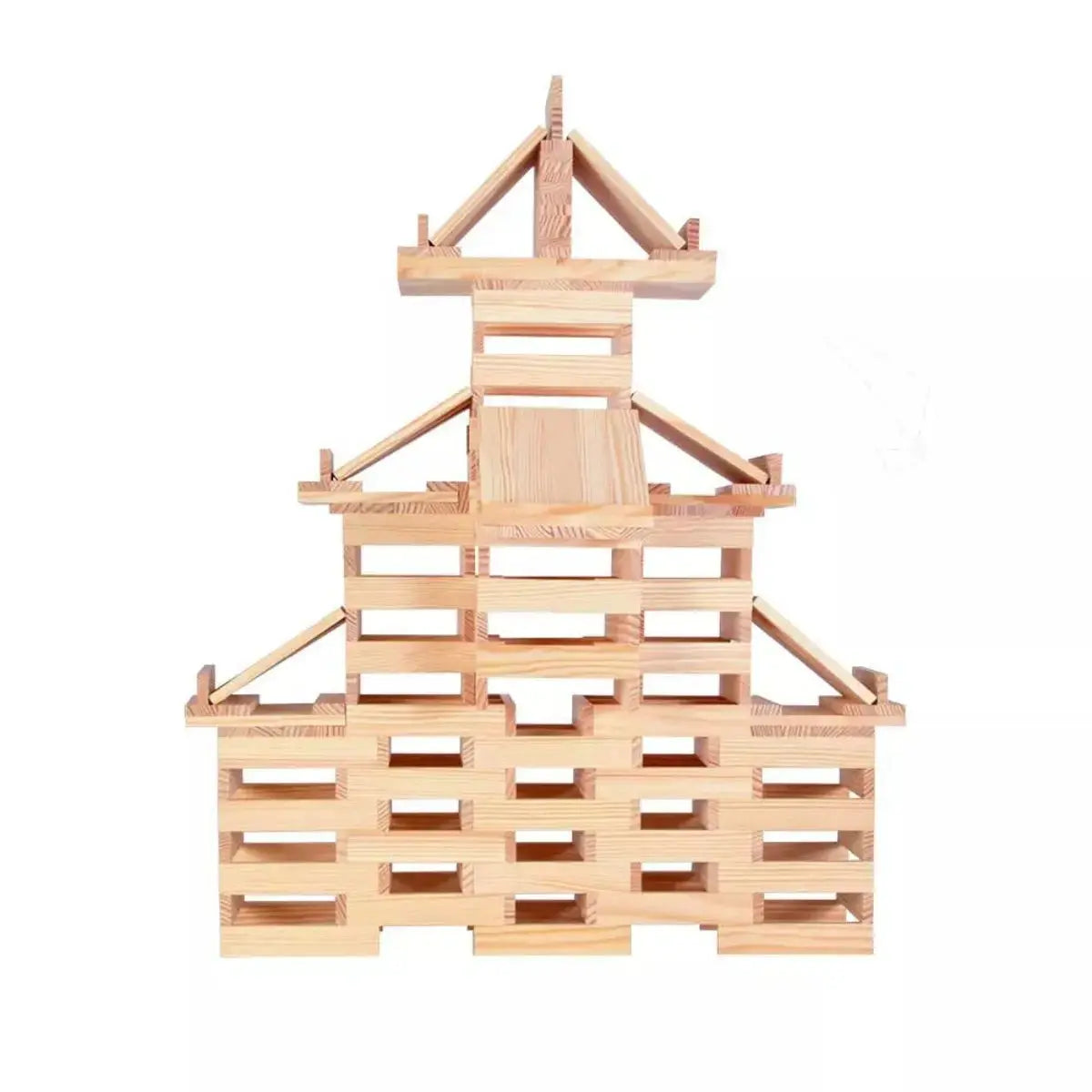 KAPLA Blocks Building Planks - 200 Natural Set - Box KAPLA