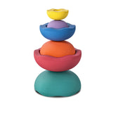 Stapelstein Balance Stepping Stones - Inside, Set of 6, Rainbow Classic from Australia