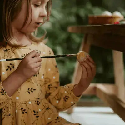 The Curated Parcel - Wooden Egg DIY