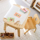 The Curated Parcel - Bunny Tickles // Activities Table & Chair Set