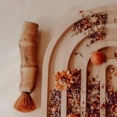 The Curated Parcel - Chunky Bamboo Brush