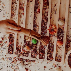 The Curated Parcel - Chunky Bamboo Brush