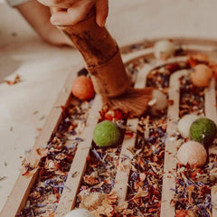 The Curated Parcel - Chunky Bamboo Brush