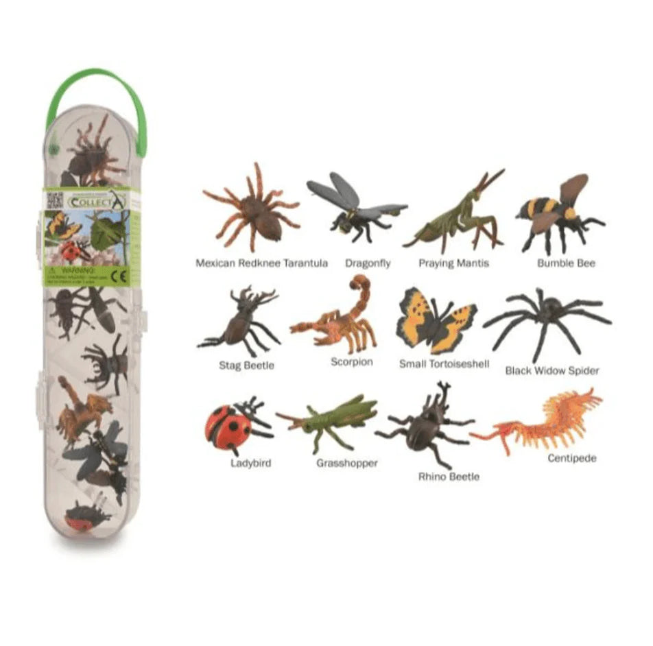The Curated Parcel - CollectA //  Insects & Spiders Tube 