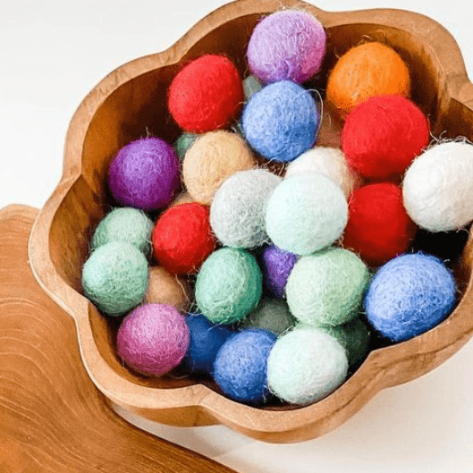 The Curated Parcel - Daisy Wooden Bowls