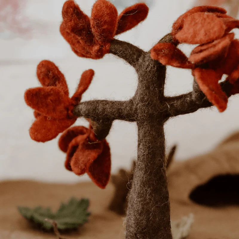 The Curated Parcel - Felt Seasonal Tree // Autumn 