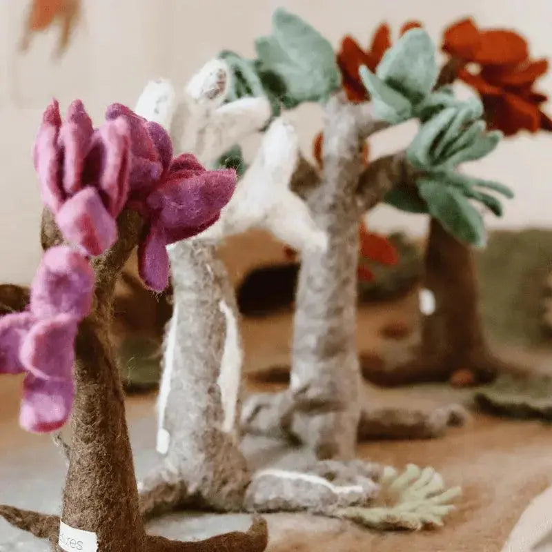 The Curated Parcel - Felt Seasonal Tree // Summer