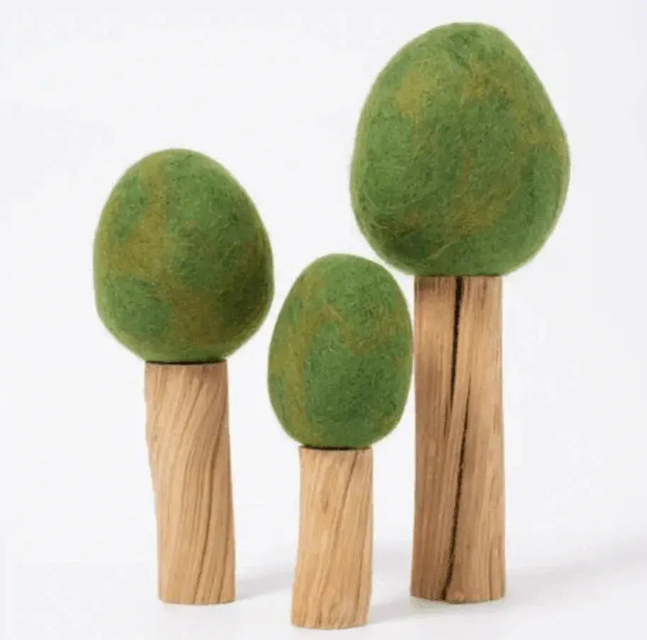 The Curated Parcel - Felt Trees