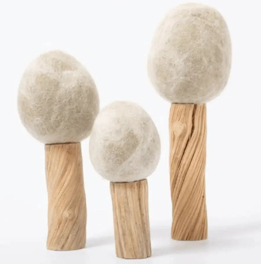 The Curated Parcel - Felt Trees