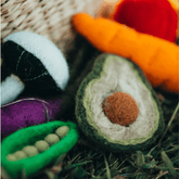 The Curated Parcel - Felt Vegetables & Fruits Set A