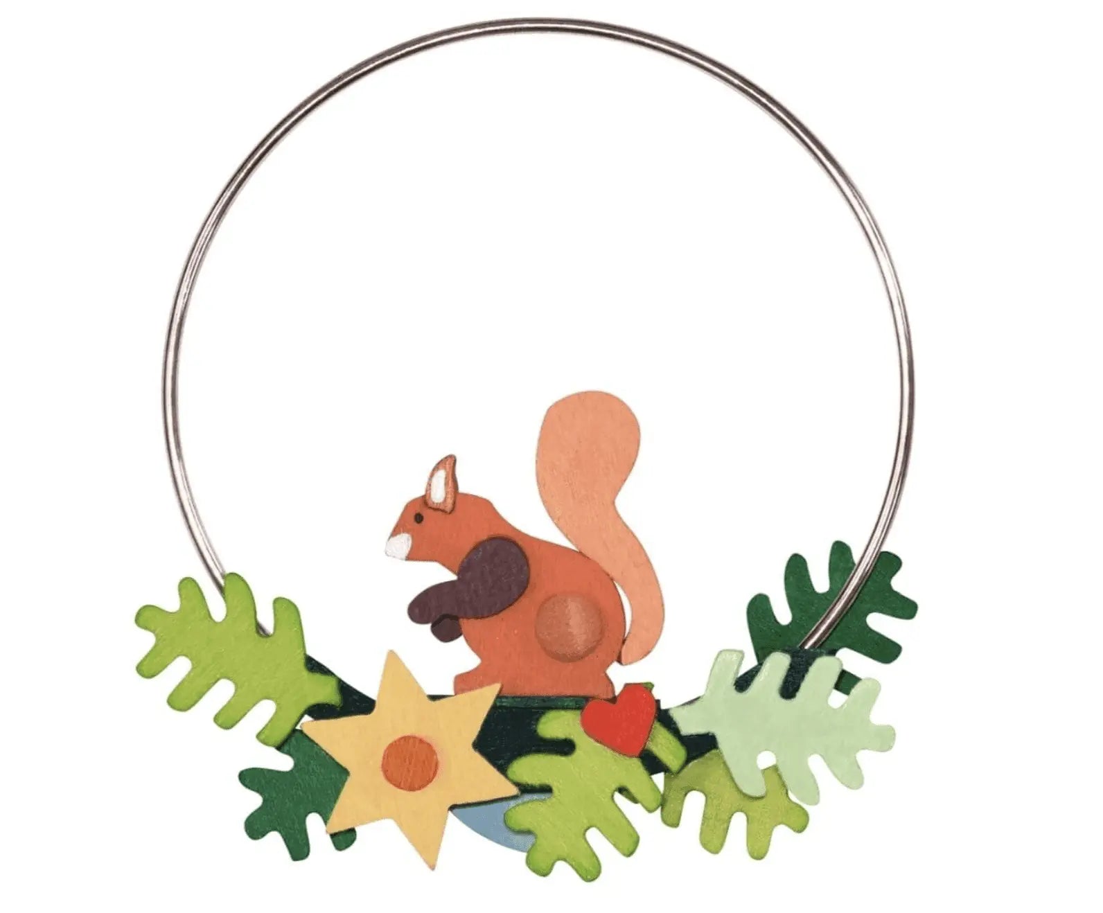 The Curated Parcel - Graupner // Christmas Tree Ornament Ring with Forest Animals