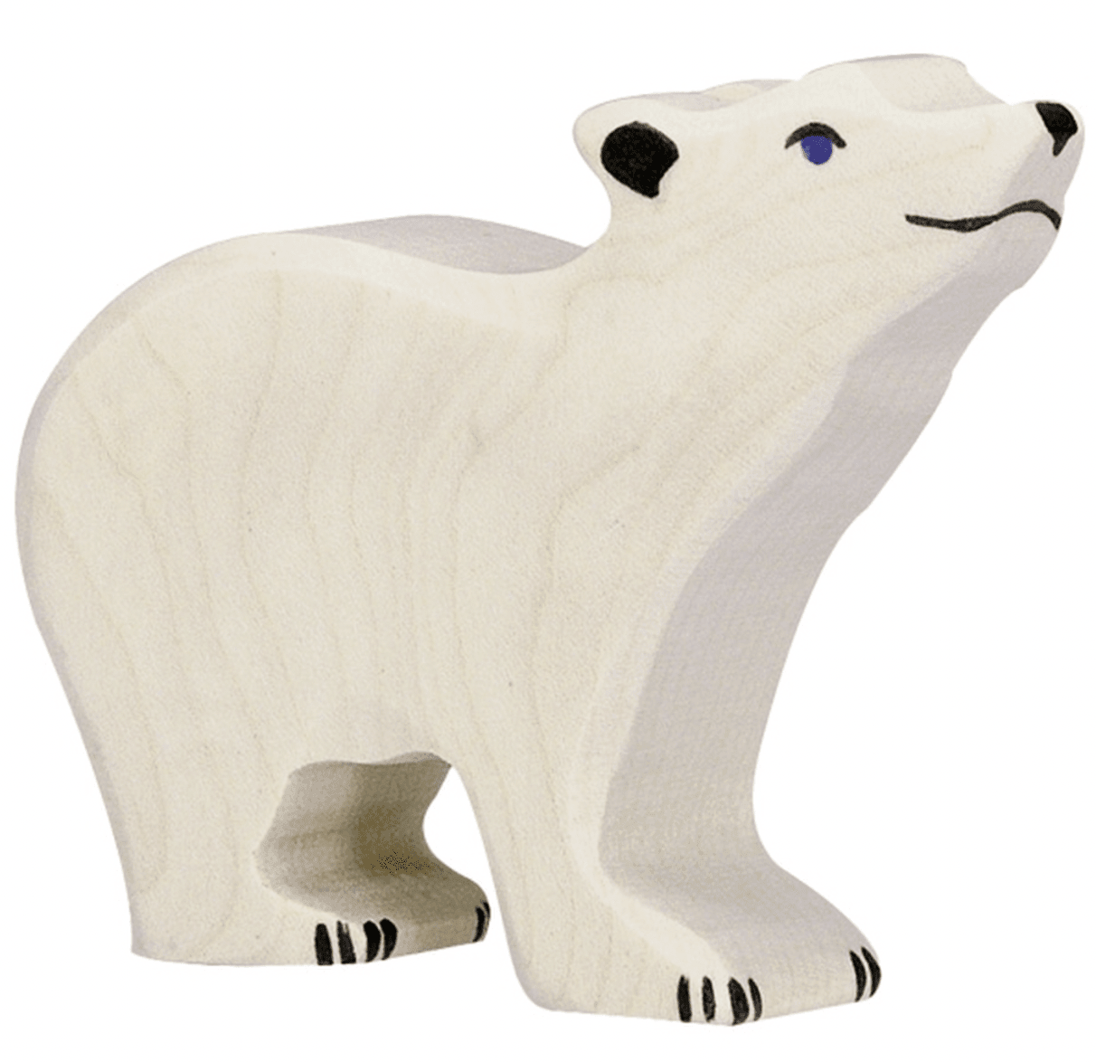 The Curated Parcel - Holztiger // Polar Bear Small Head Raised 