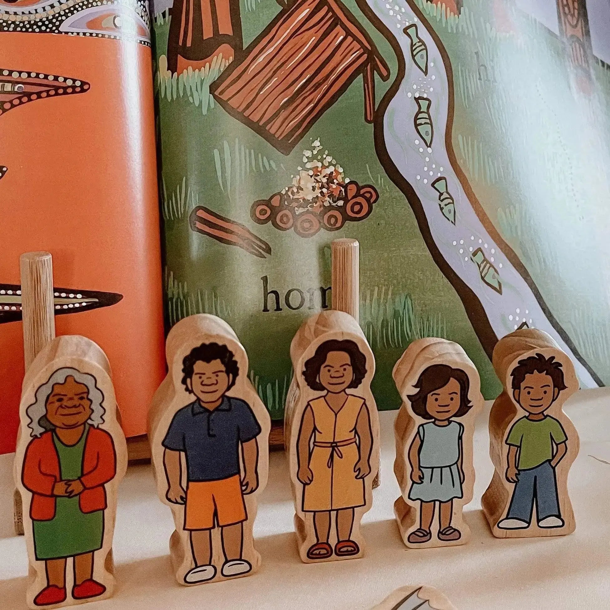 The Curated Parcel - Indigenous Wooden People