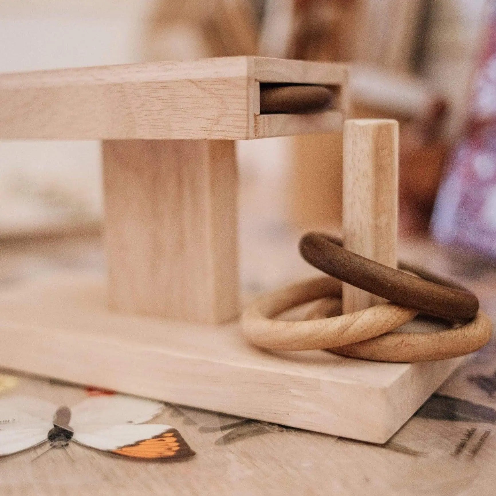 The Curated Parcel - Montessori Rings Activity
