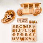 The Curated Parcel - Natural Alphabet Puzzle