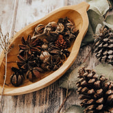 The Curated Parcel - Papaya Wooden Bowl