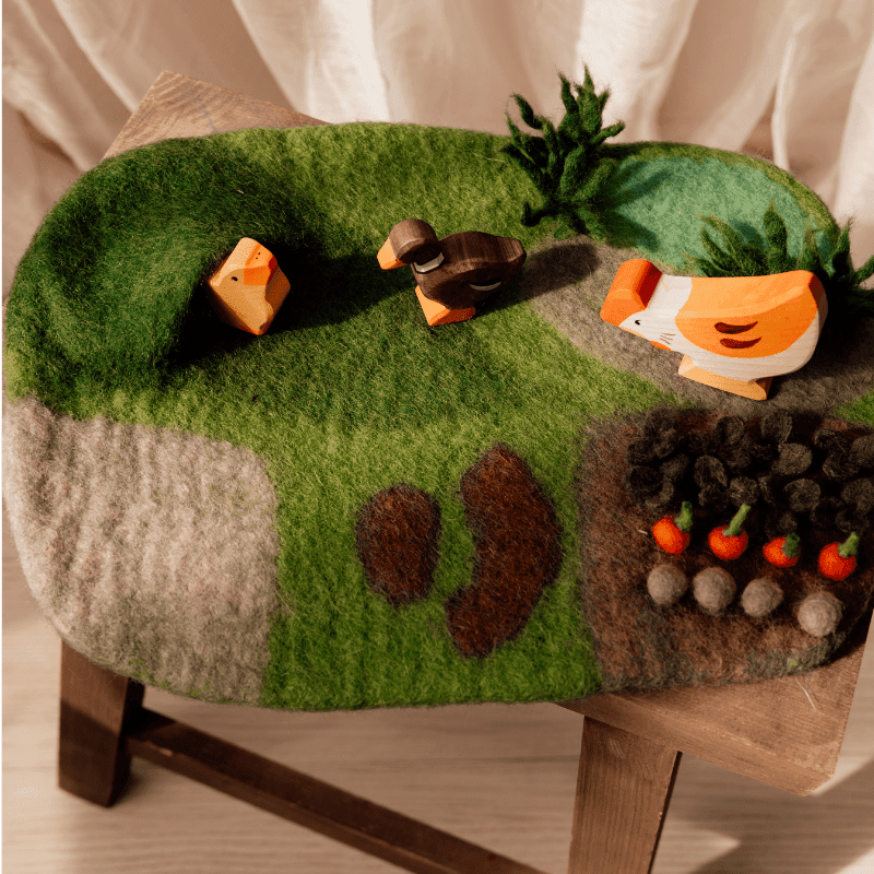 The Curated Parcel - Play Mat // Farm (Small)