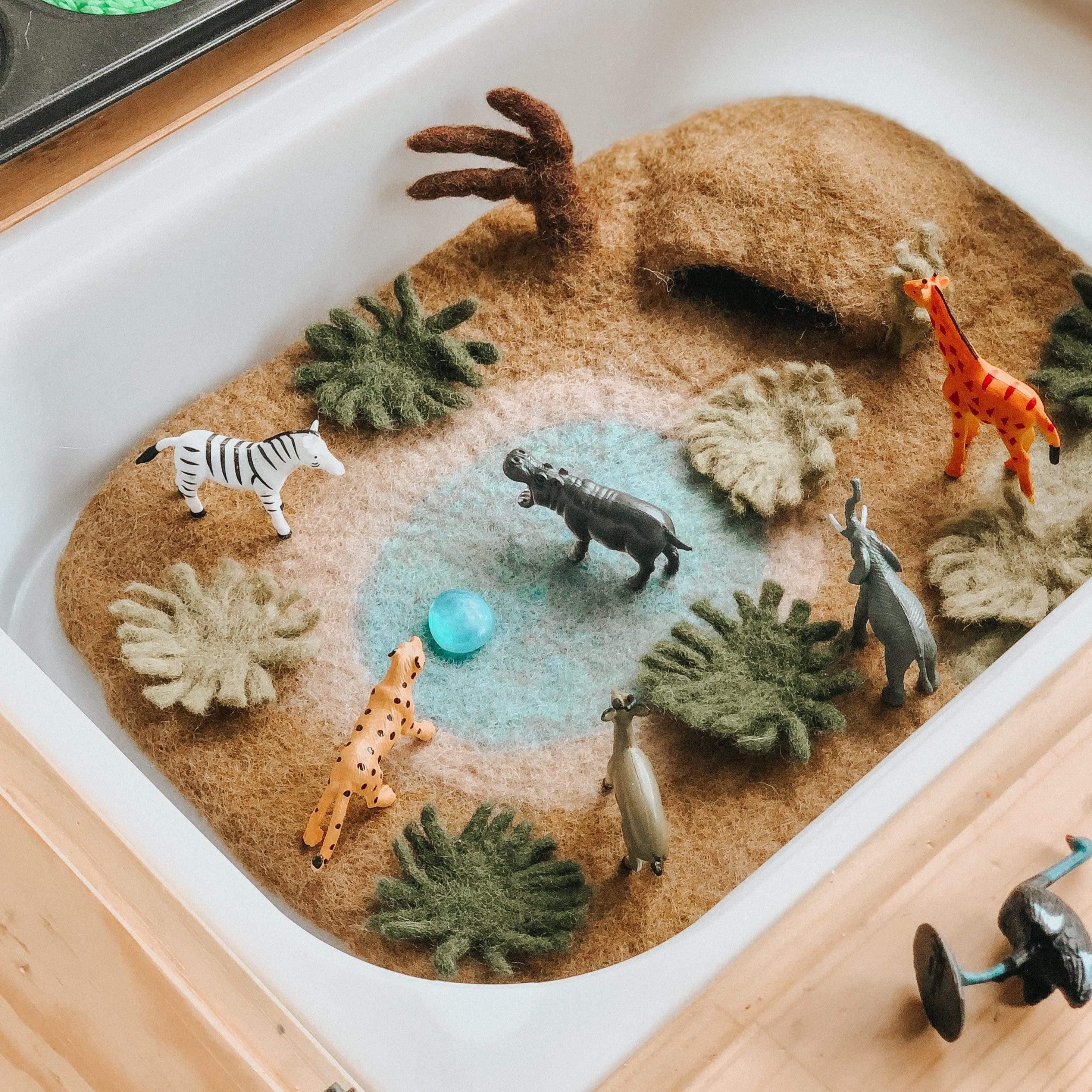 The Curated Parcel - Play Mat // Safari (Small)