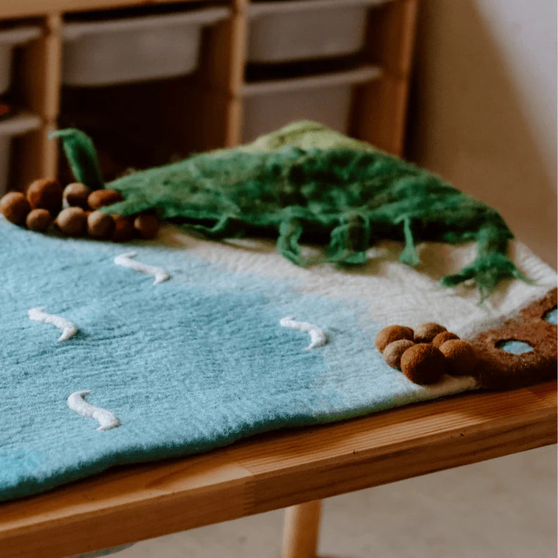 The Curated Parcel - Play Mat //  Sea & Rockpool (Large) 