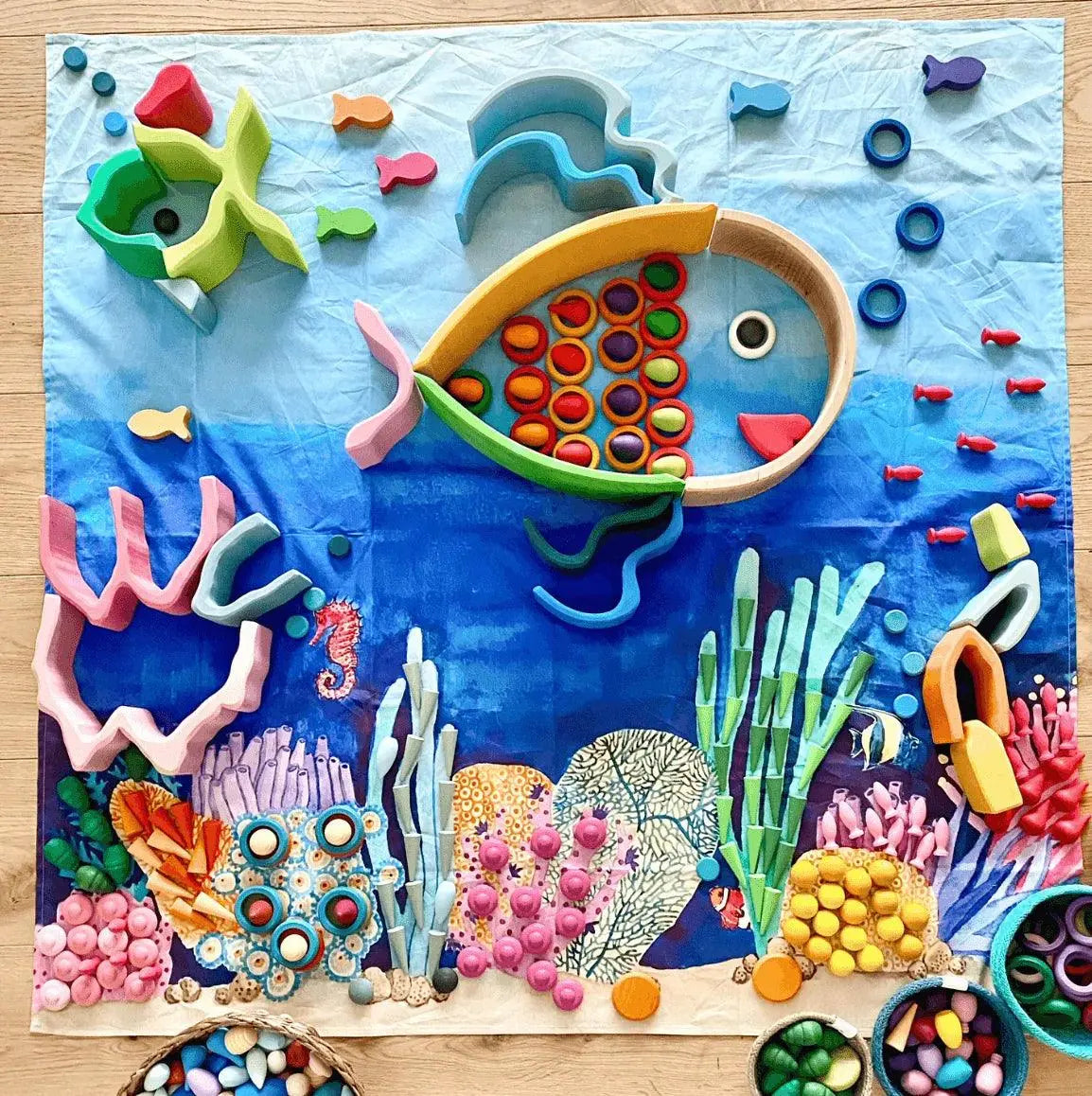 The Curated Parcel - Wondercloths // Coral Reef