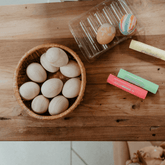 The Curated Parcel - Wooden Egg DIY