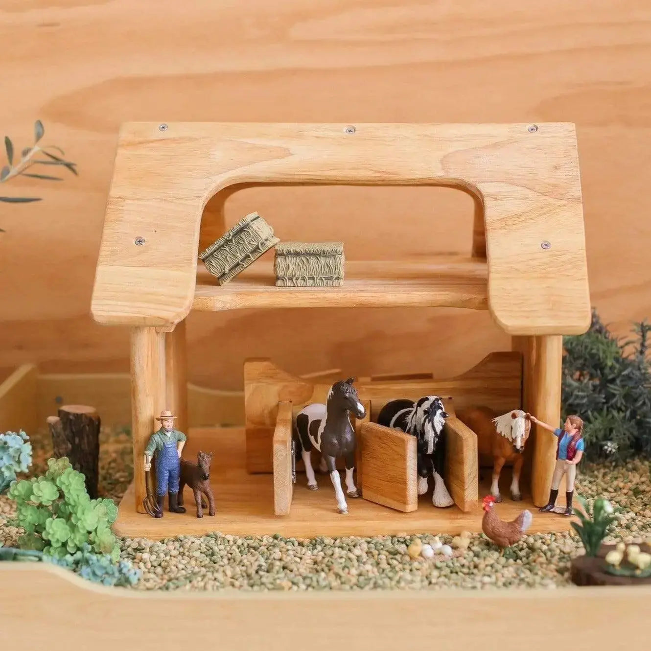 The Curated Parcel - Wooden Horse Stable