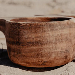 The Curated Parcel - Wooden Measuring Cup (Set of 4)