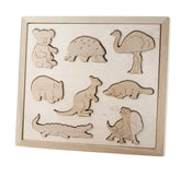 The Curated Parcel - Wooden Sorting Puzzle - Animals of Australia