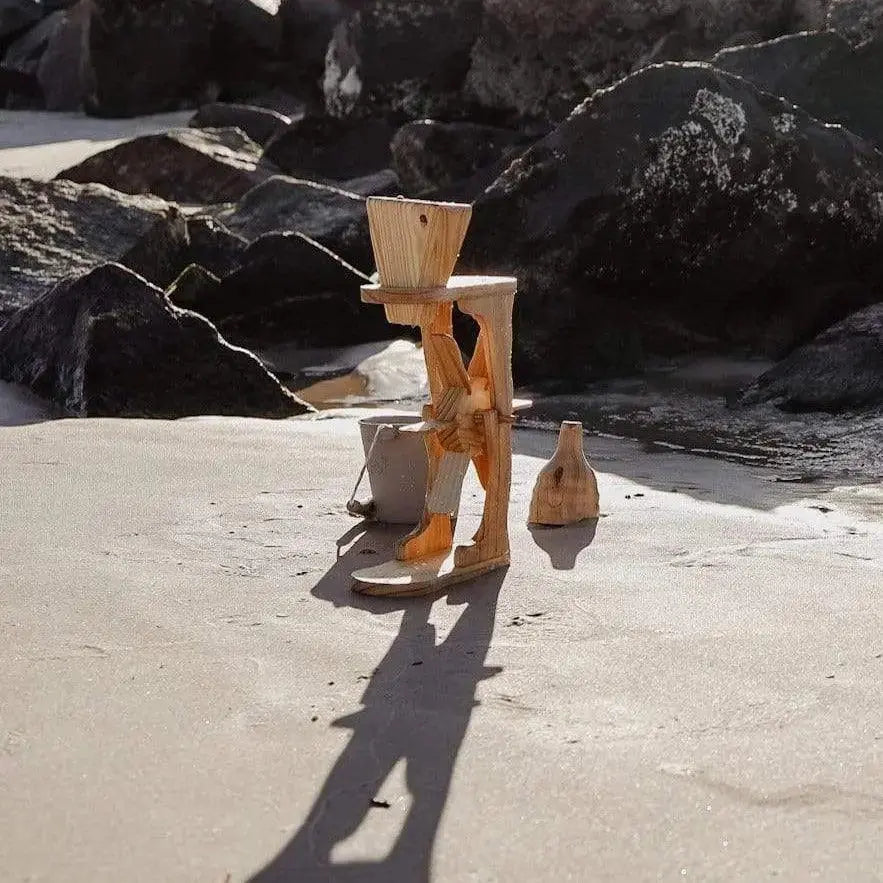 The Curated Parcel - Wooden Water & Sand Wheel Set