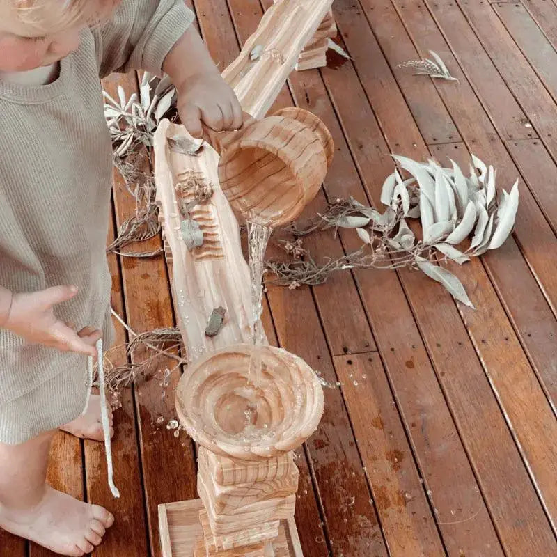 The Curated Parcel - Wooden Water Ways