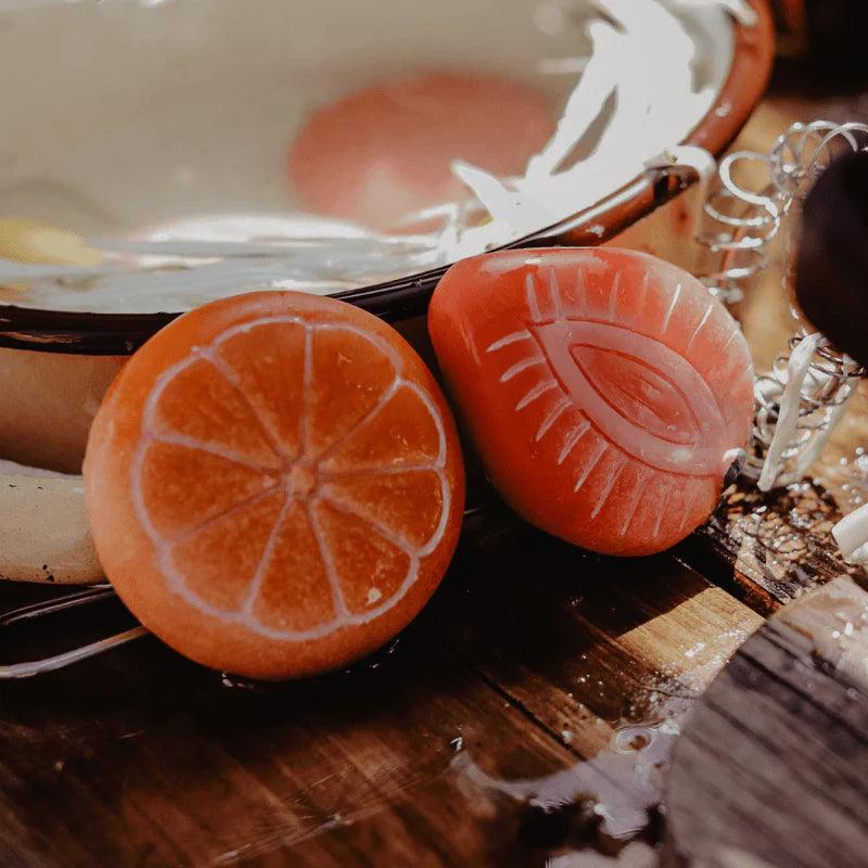 The Curated Parcel - Yellow Door // Sensory Play Stones - Fruits ** Pre-Order Late March / Early April Delivery **