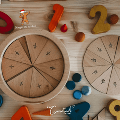 The Freckled Frog //Learning Fraction Puzzle