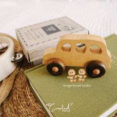 Wooden English Taxi