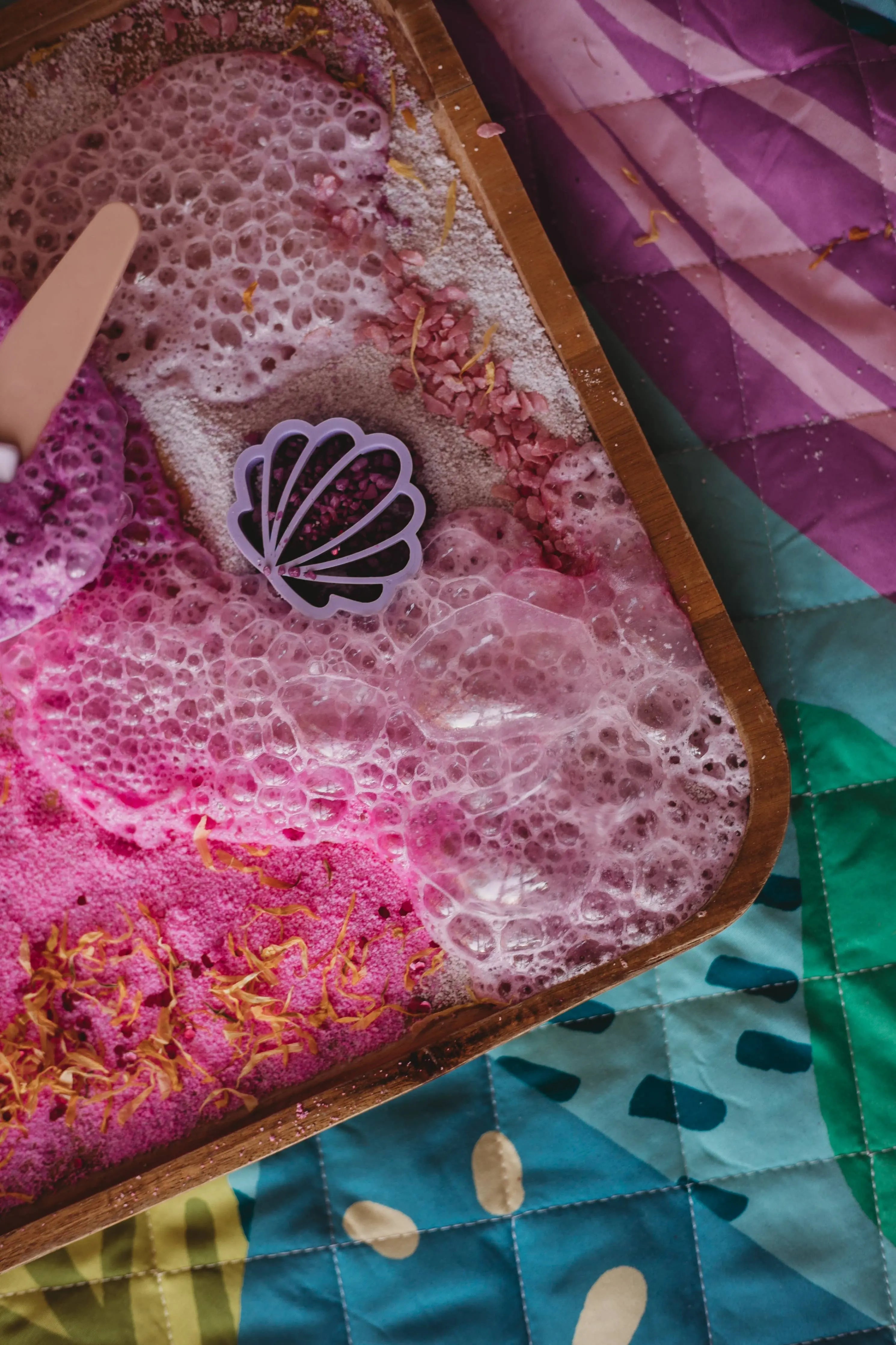 Blueberry Milkshake Saltwater Fizz - Medium potion bubbles The Saltwater Collective Potions