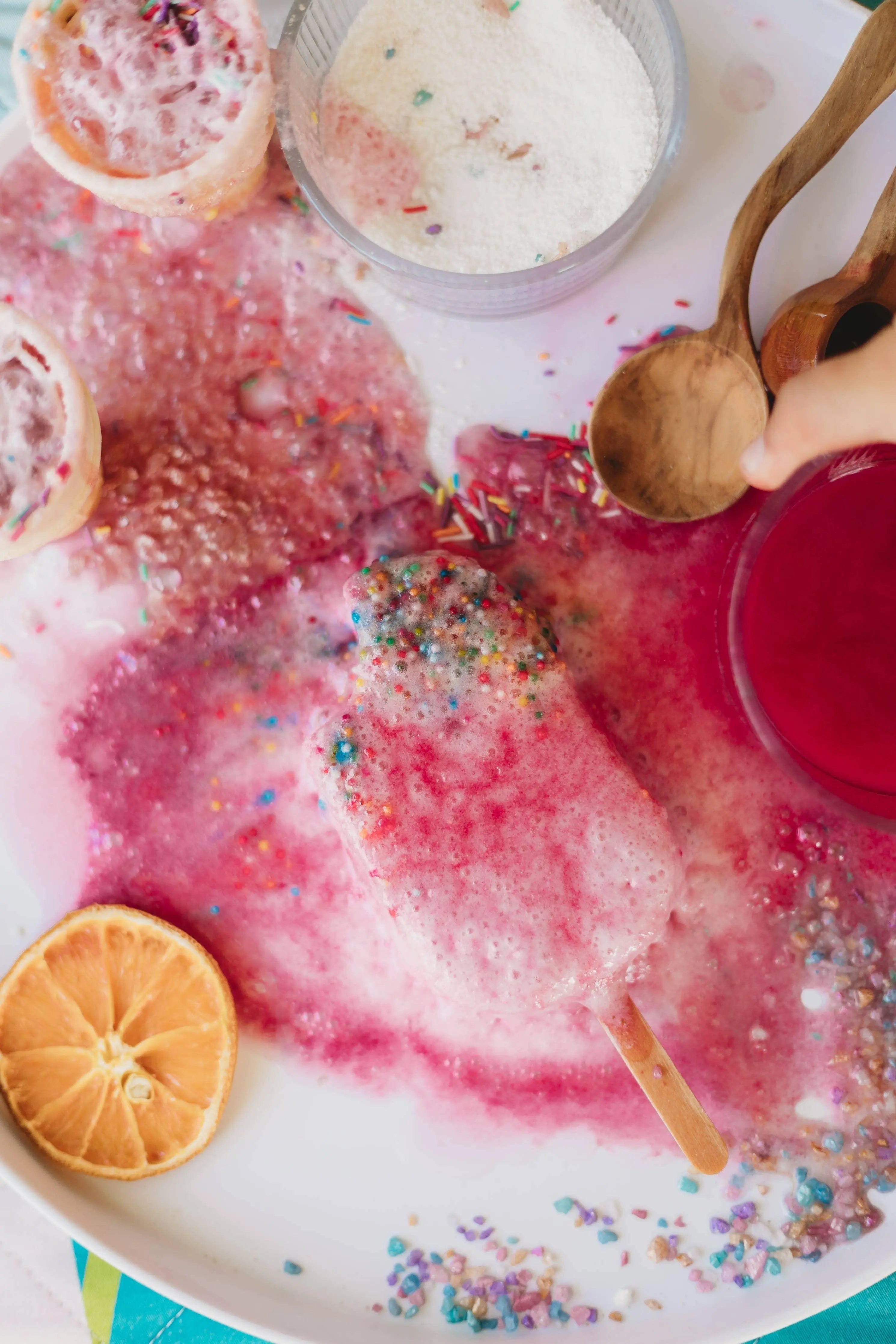 Saltwater // Sprinkle Ice Block - Fizz Bomb The Saltwater Collective