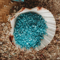 Glacier - Light Blue Sea Salt Shimmers SMALL - Potion Play & Sensory Ingredients The Saltwater Collective Potions