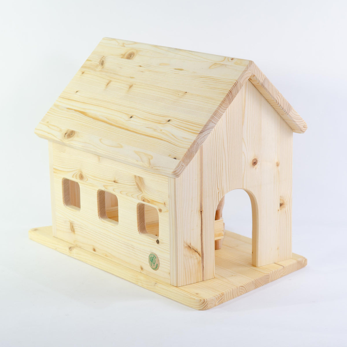 74005042 Drei Blatter Wooden Cattle Shed