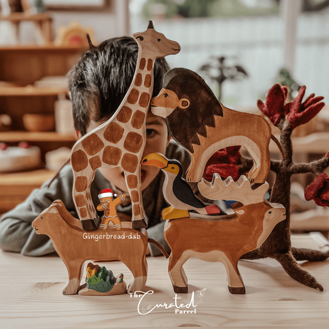 Holztiger //  Giraffe