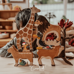 Holztiger //  Giraffe