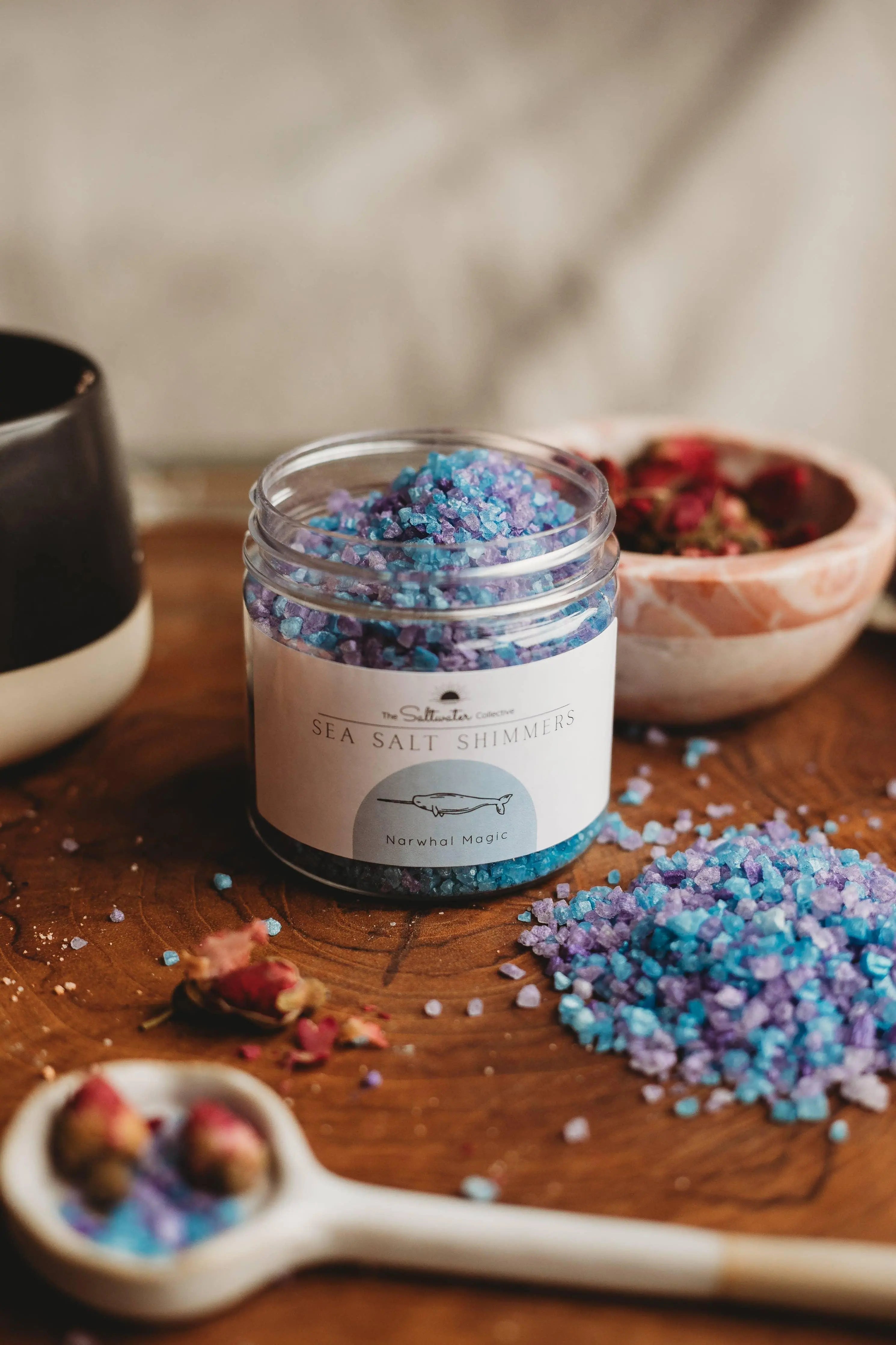 Saltwater // Shimmers - Narwhal Magic Sea Salt The Saltwater Collective
