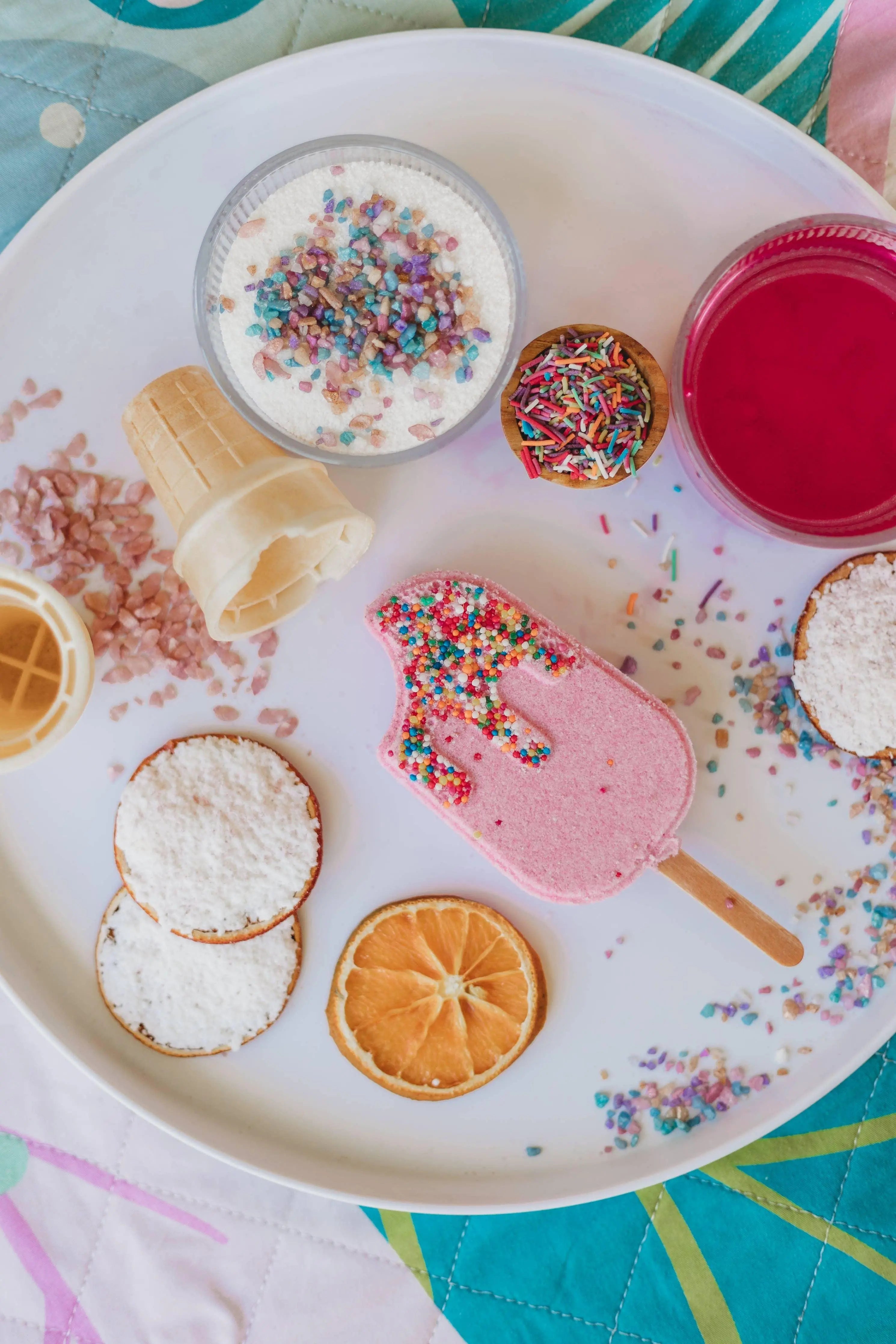 Saltwater // Sprinkle Ice Block - Fizz Bomb The Saltwater Collective