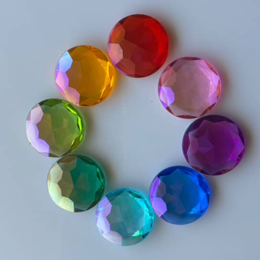 My Little Creator double-sided sensory play gems — set of 16